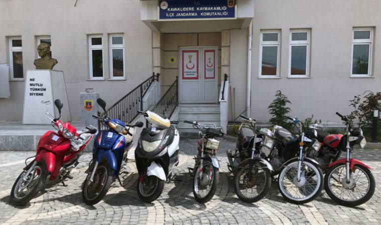 Çaldığı motosikletleri sosyal medyadan satmaya çalışınca yakalandı