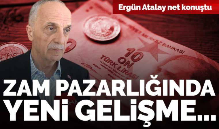 Kamu işçisine zam pazarlığında yeni gelişme! Türk-İş Başkanı Ergün Atalay: Teklifi kabul etmeyeceğimizi ifade ettik
