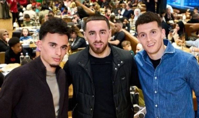 Orkun Kökçü'den Feyenoord'da iftar yemeği