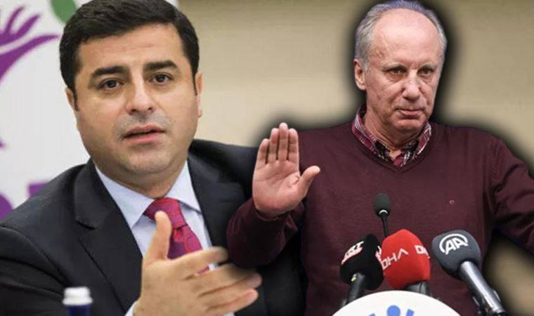 Selahattin Demirtaş'tan 'Muharrem İnce' çıkışı: 'Çok ayıp ediyor, üç beş oy uğruna...'