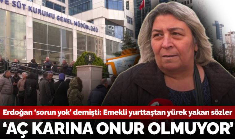 Ucuz et için kuyrukta bekleyiş devam ediyor... Emekli yurttaştan yürek yakan sözler: 'Nerede kaldı onur, aç karına onur olmuyor'