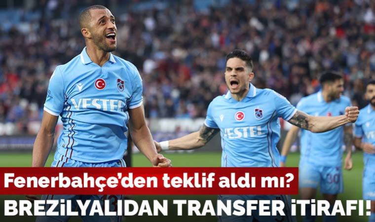 Trabzonspor'dan ayrılan Vitor Hugo'dan transfer itirafı