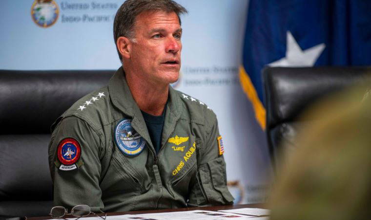 ABD'li komutan: Tayvan Boğazı'nda her türlü olasılığa hazırız