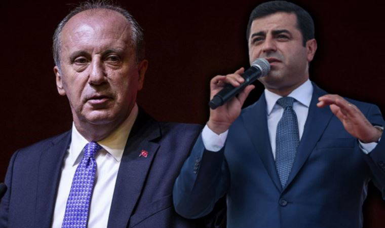 Muharrem İnce'den Demirtaş'a yanıt: Hayır oyu verdim