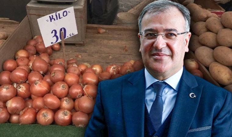 AKP'li Hacılar Belediye Başkanı Bilal Özdoğan: 'Ben aradım, 30 TL'ye soğan bulamadım'