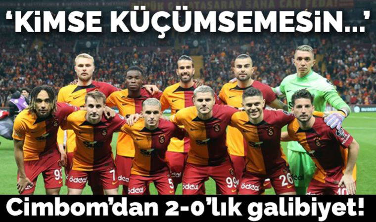 Spor yazarlarından Galatasaray - Adana Demirspor değerlendirmesi: Kimse küçümsemesin