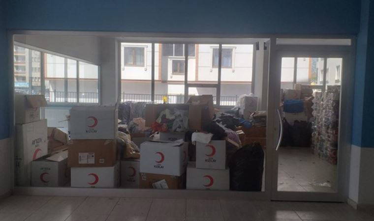 Kızılay'ın yardım kolileri İsmailağa Cemaati’nin kaçak yurdunda çıktı