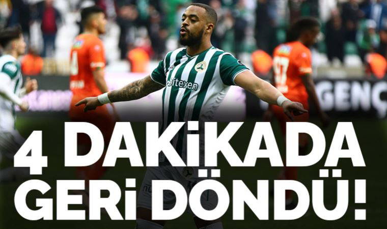 Giresunspor ile Alanyaspor yenişemedi