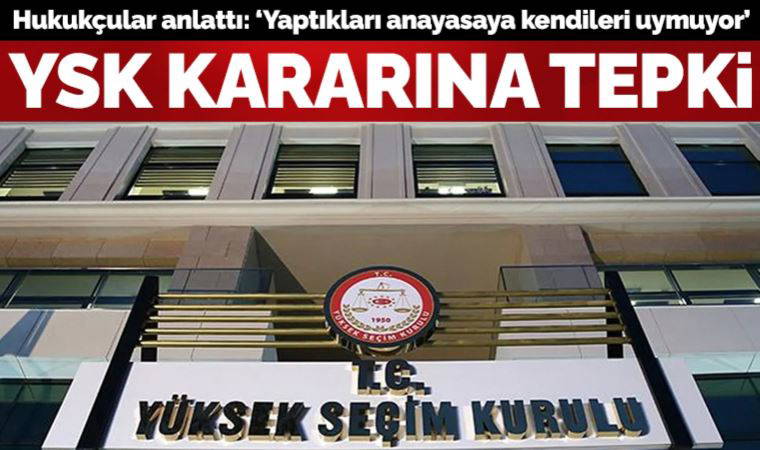 YSK’nin ‘bakanların istifasına gerek yok’ kararına hukukçulardan sert tepki: Yaptıkları anayasaya kendileri uymuyor