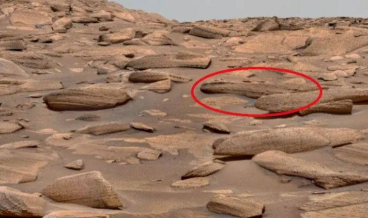 NASA, Mars'taki iskelet benzeri cisme açıklık getirdi