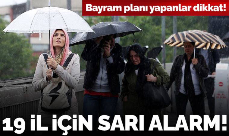 20 Nisan 2023 hava durumu raporu... Meteoroloji açıkladı: Bugün hava nasıl olacak?