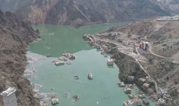 Yusufeli Barajı'nda su seviyesi 112 metreyi aştı