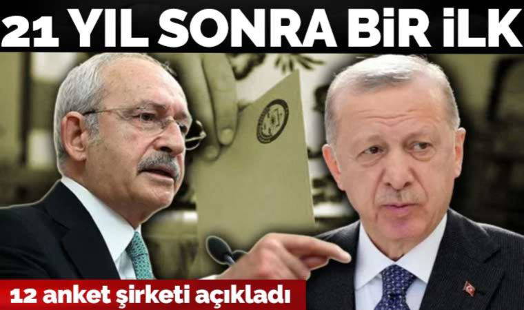 Erdoğan ve Kılıçdaroğlu yarışında son durum!