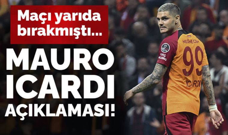 Galatasaray'dan Mauro Icardi açıklaması!