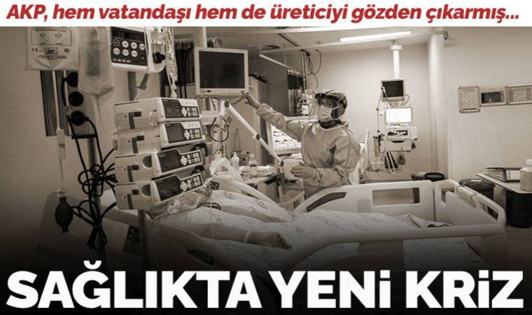 Sağlıkta yeni kriz: Hastanelerde cihaz yok!