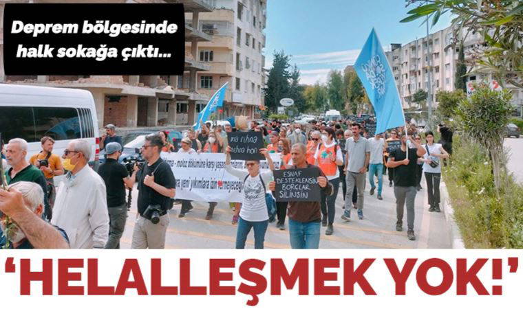 Hatay yürüyor ve sesleniyor... Unutmak, affetmek, helalleşmek yok!