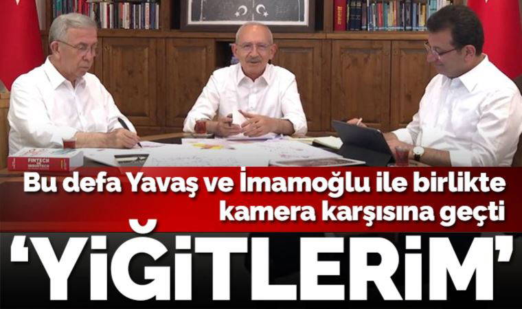 Son dakika... Kılıçdaroğlu'ndan, İmamoğlu ve Yavaş'lı video: Yiğitlerim!