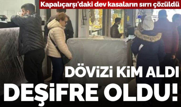 Dört tekerlekli devasa kasaların sırrı çözüldü...  Kimin döviz aldığı belli oldu
