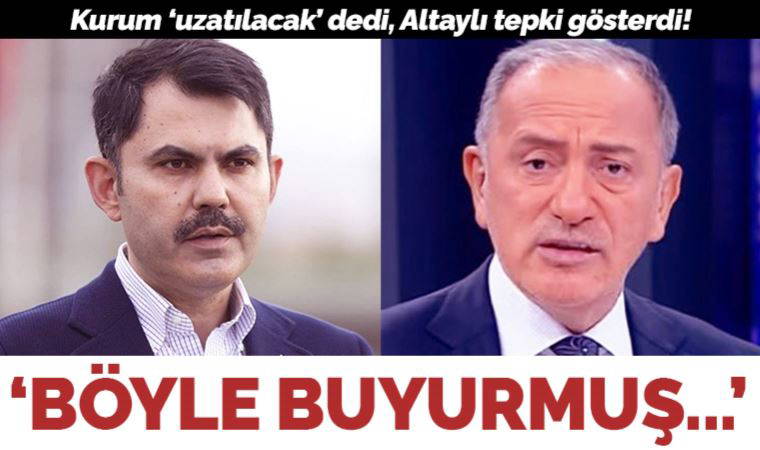 Fatih Altaylı'dan Murat Kurum'a: Buna ekonomi yönetimi dersiniz, güleriz!