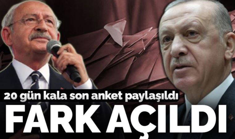 ORC seçime 20 gün kala anket paylaştı: Kılıçdaroğlu, Erdoğan'a 7 puan fark attı