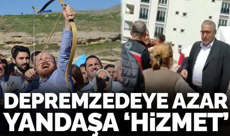 Depremzedelere söyledikleriyle gündem olan AKP'li başkan, Bilal Erdoğan'ın vakfıyla 23 Nisan etkinliği yaptı