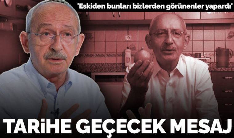 Son dakika... Kılıçdaroğlu'ndan ses getirecek 'soğan' mesajı: 'Eskiden bunları sureti bizlerden görünenler yapardı'