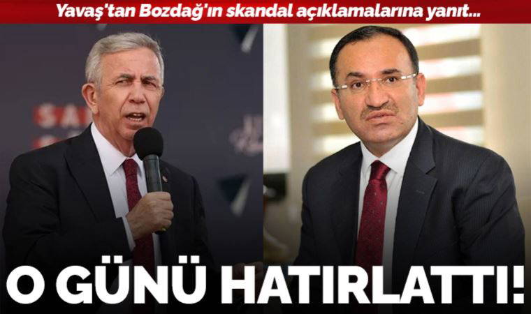 Son dakika... Mansur Yavaş'tan Bekir Bozdağ'a 'FETÖ' yanıtı: Meclis'teki konuşmaları kulaklarımızda çınlıyor!
