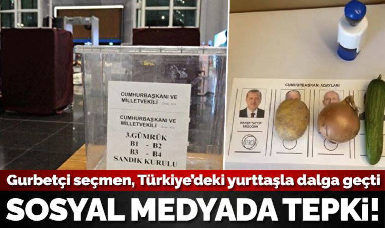 Gurbetçi seçmen Türkiye'deki yurttaşla dalga geçti: 'Marifet gibi' paylaşıma tepki