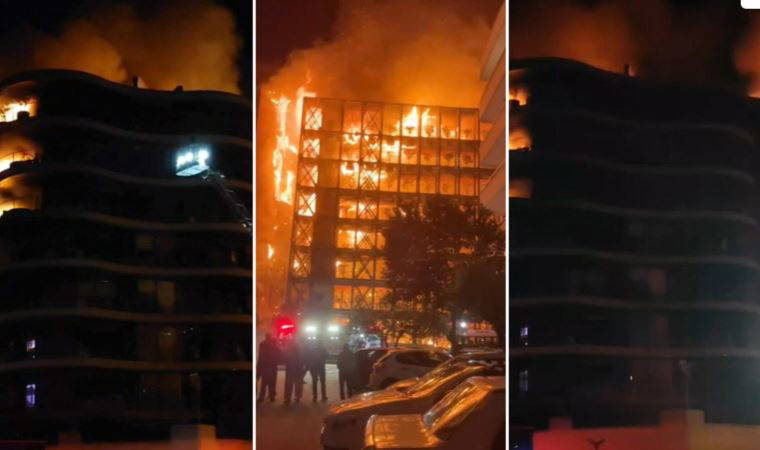 Son Dakika... İzmir Narlıdere'deki Folkart Sitesi'nde büyük yangın!