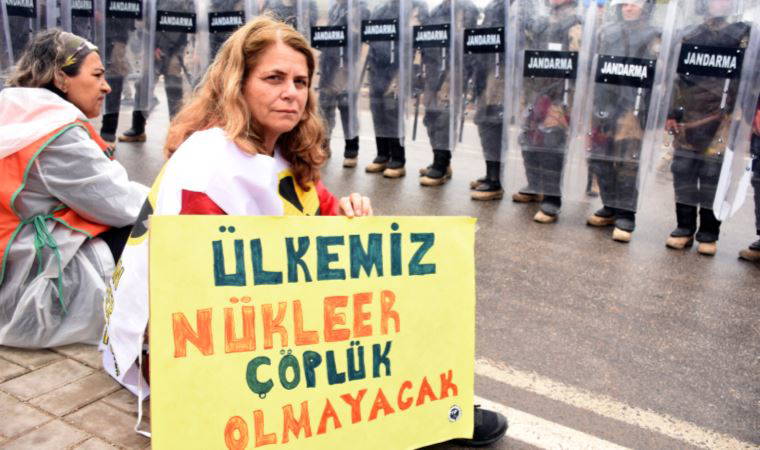 Çevrecilerden Akkuyu protestosu: Ölüm fermanı