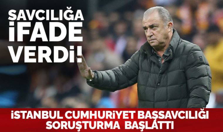 Fatih Terim savcılığa ifade verdi