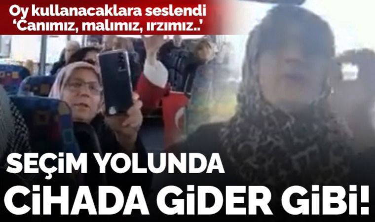 Yer Fransa! Sandık yolunda Kılıçdaroğlu'nu hedef gösterdi: 'Bizim canımız, kanımız, namusumuz, ırzımız...'