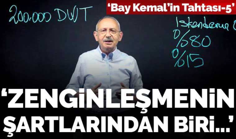Kılıçdaroğlu'ndan 'Bay Kemal'in Tahtası-5' videosu