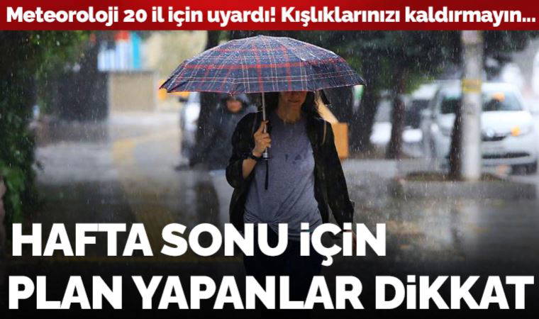 29 Nisan 2023 hava durumu raporu... Meteoroloji açıkladı: Bugün hava nasıl olacak?