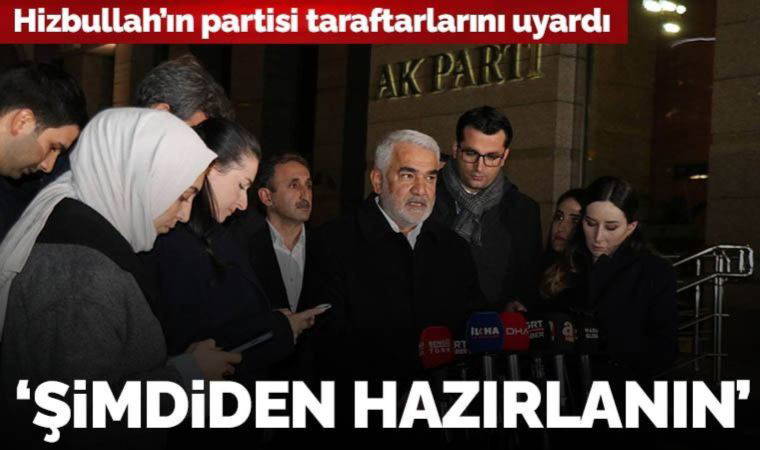 HÜDA PAR Genel Başkanı'ndan 'seçim' uyarısı: Fark az olursa şimdiden kendinizi hazırlayın