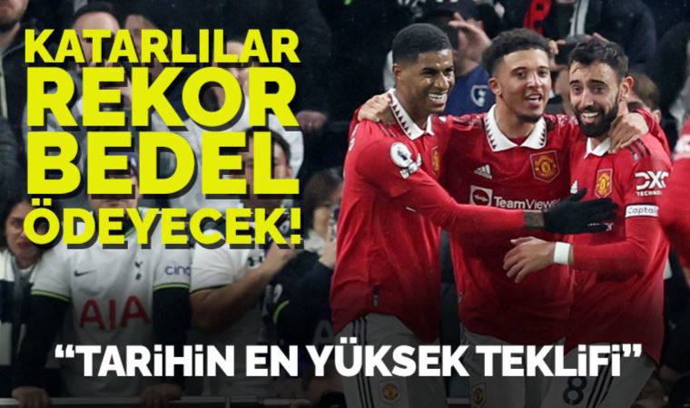 Katarlılar, Manchester United'ı rekor bedelle satın alma peşinde!