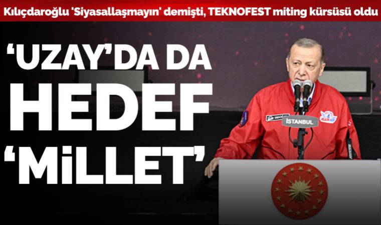 Erdoğan rahatsızlığından 4 gün sonra sahaya indi, yine Kılıçdaroğlu'nu hedef aldı: 'Senin o görüştüğün kişiler benimle görüştü'