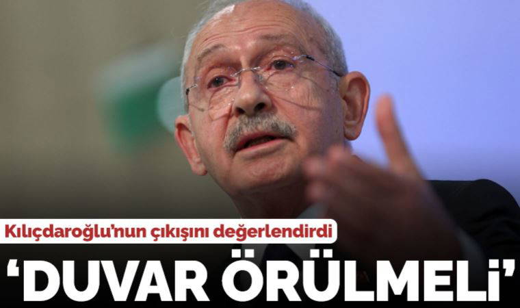 Eski Emniyet Müdürü Saçan, Kılıçdaroğlu'nun Mehmetçik çıkışını değerlendirdi: Duvar örülmeli
