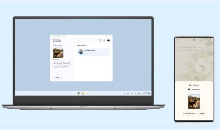 Windows için 'veri aktarımı sağlayan' Nearby Share geldi