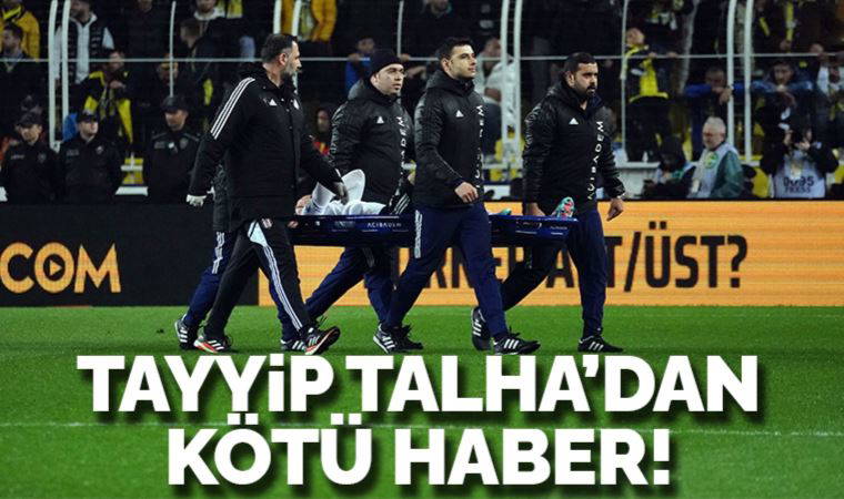 Son dakika... Beşiktaş'a Tayyip Talha'dan kötü haber: Aylarca yok