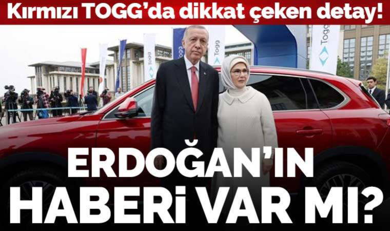 Erdoğan'ın TOGG'unda dikkat çeken detay: Plaka daha önce Opel Astra'ya tescil edilmiş