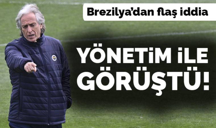 Brezilya'dan flaş iddia: Jorge Jesus Fenerbahçe yönetimi ile görüştü