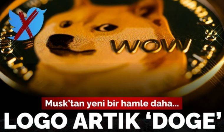 Musk, Twitter'ın logosunu, Dogecoin olarak değiştirdi