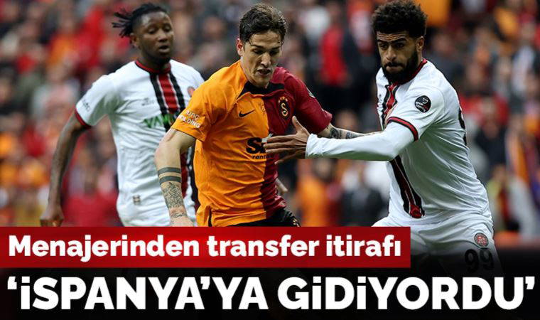 Galatasaraylı futbolcu Nicolo Zaniolo'nun menajerinden Barcelona itirafı