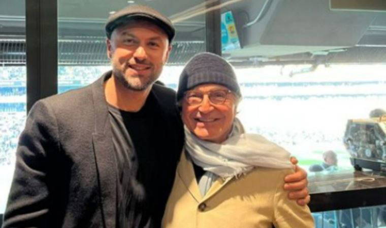 Burak Yılmaz derbiyi tribünden takip etti