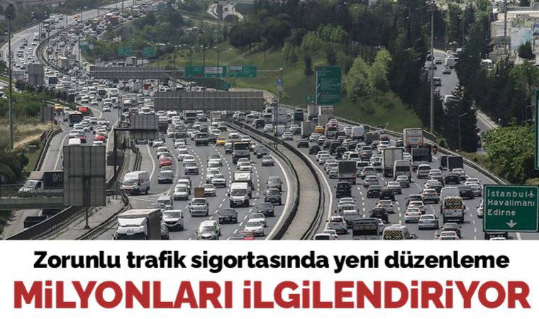 Milyonları ilgilendiriyor: Trafik sigortası yönetmeliğinde değişiklik