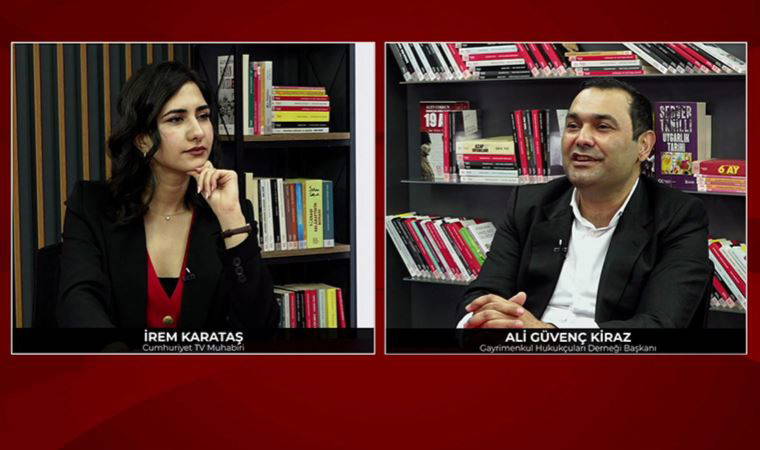 Gayrimenkul Hukukçuları Derneği Başkanı Ali Güvenç Kiraz Cumhuriyet TV'de