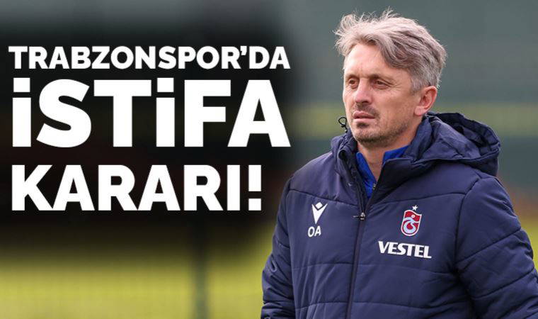 Son Dakika: Trabzonspor'da Orhan Ak istifa etti