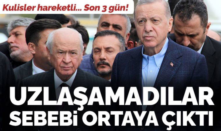 AKP ve MHP uzlaşamadı: Erdoğan ve Bahçeli'den 'ortak listeye' ret