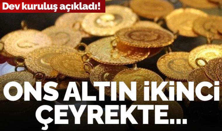 Bank of America açıkladı: 'Ons altın ikinci çeyrekte rekor seviyeye çıkabilir'